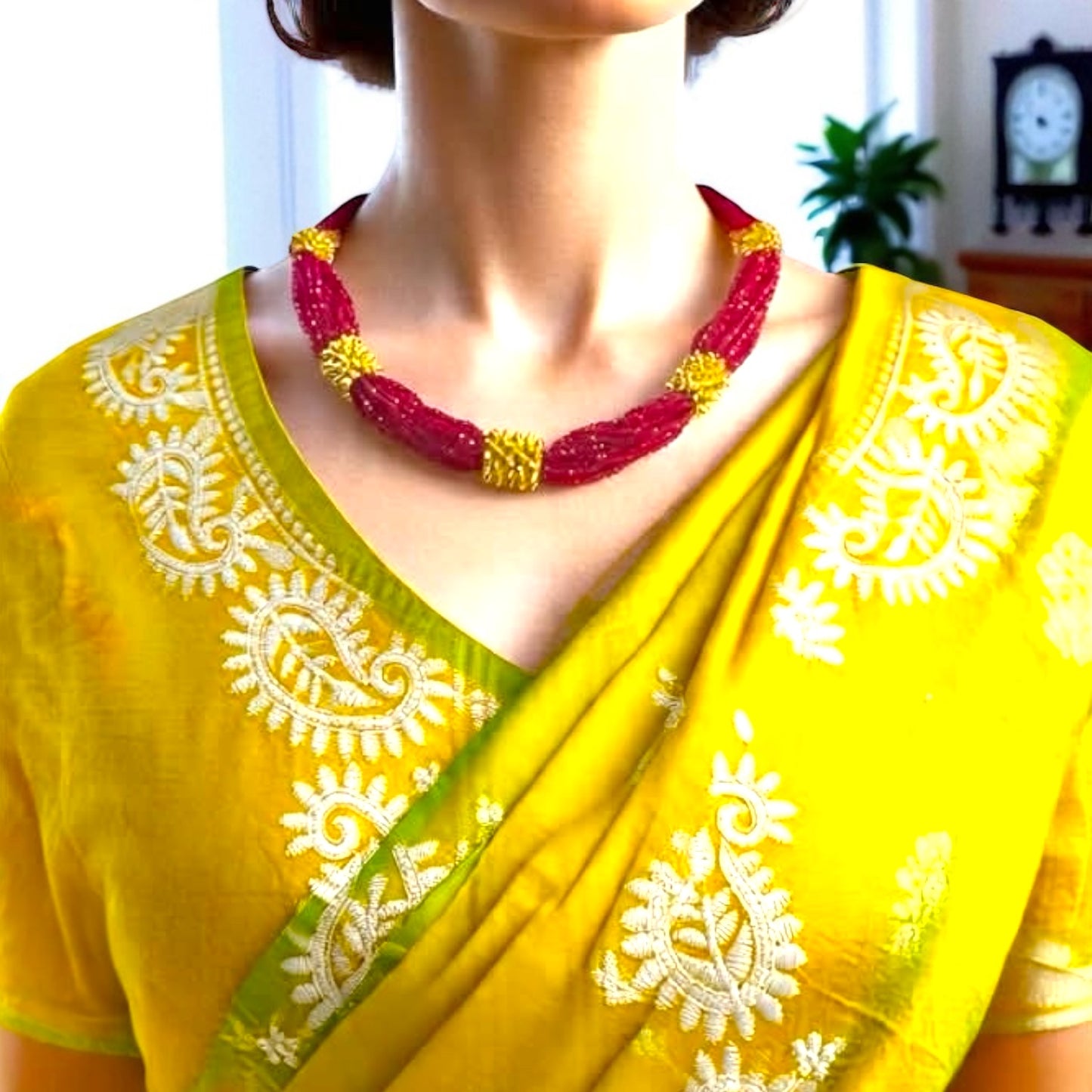Short hydro necklace potey