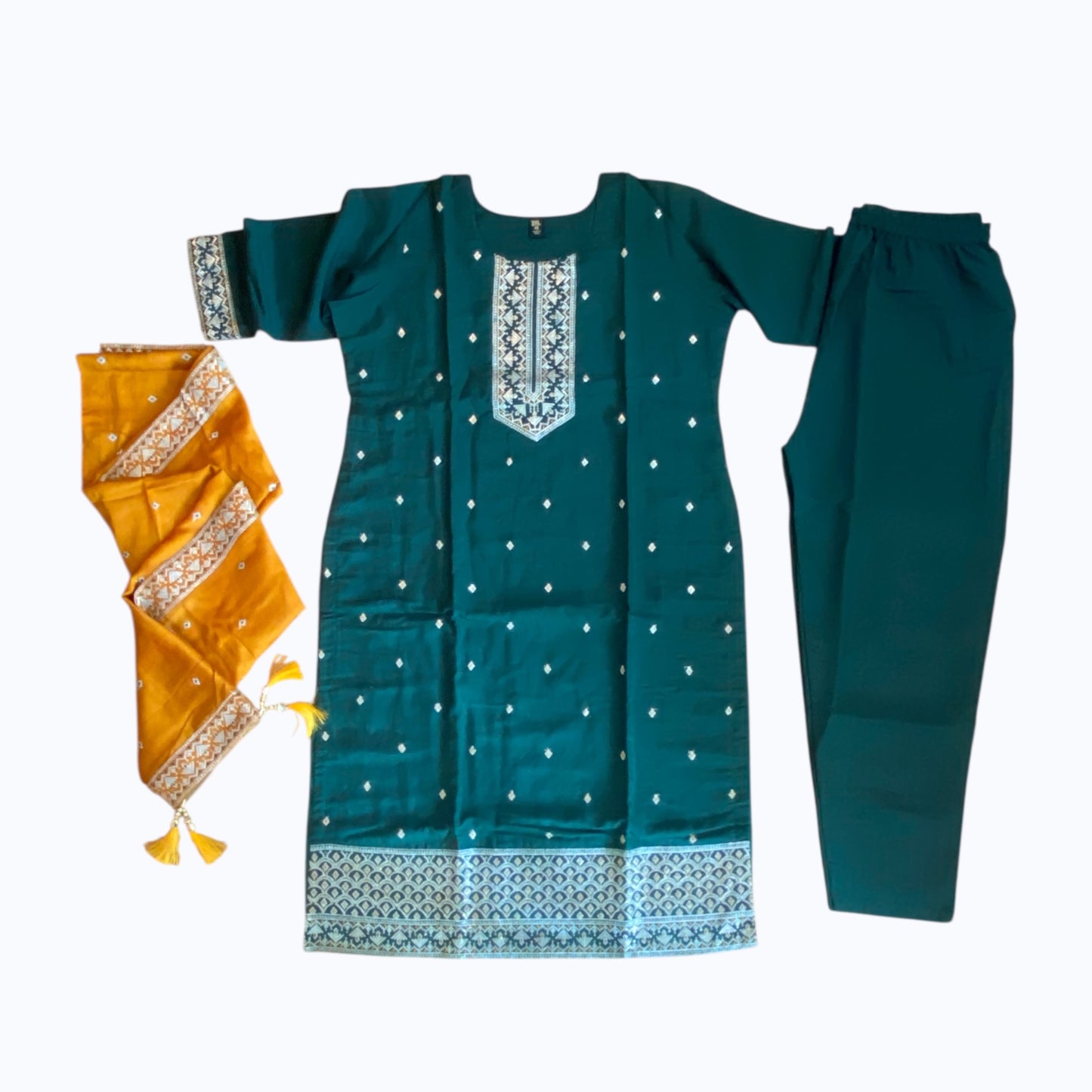 Big size silk kurta