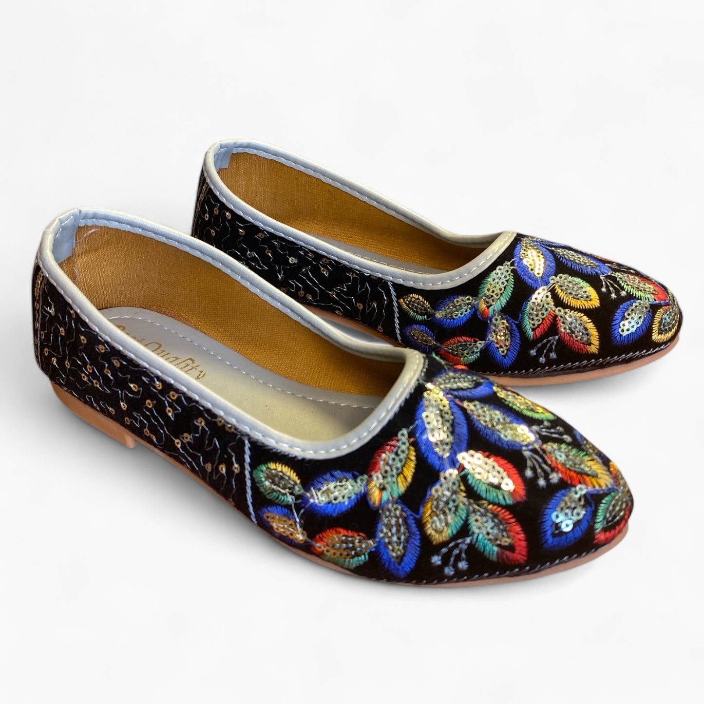 Mehka Juttis embroidered
