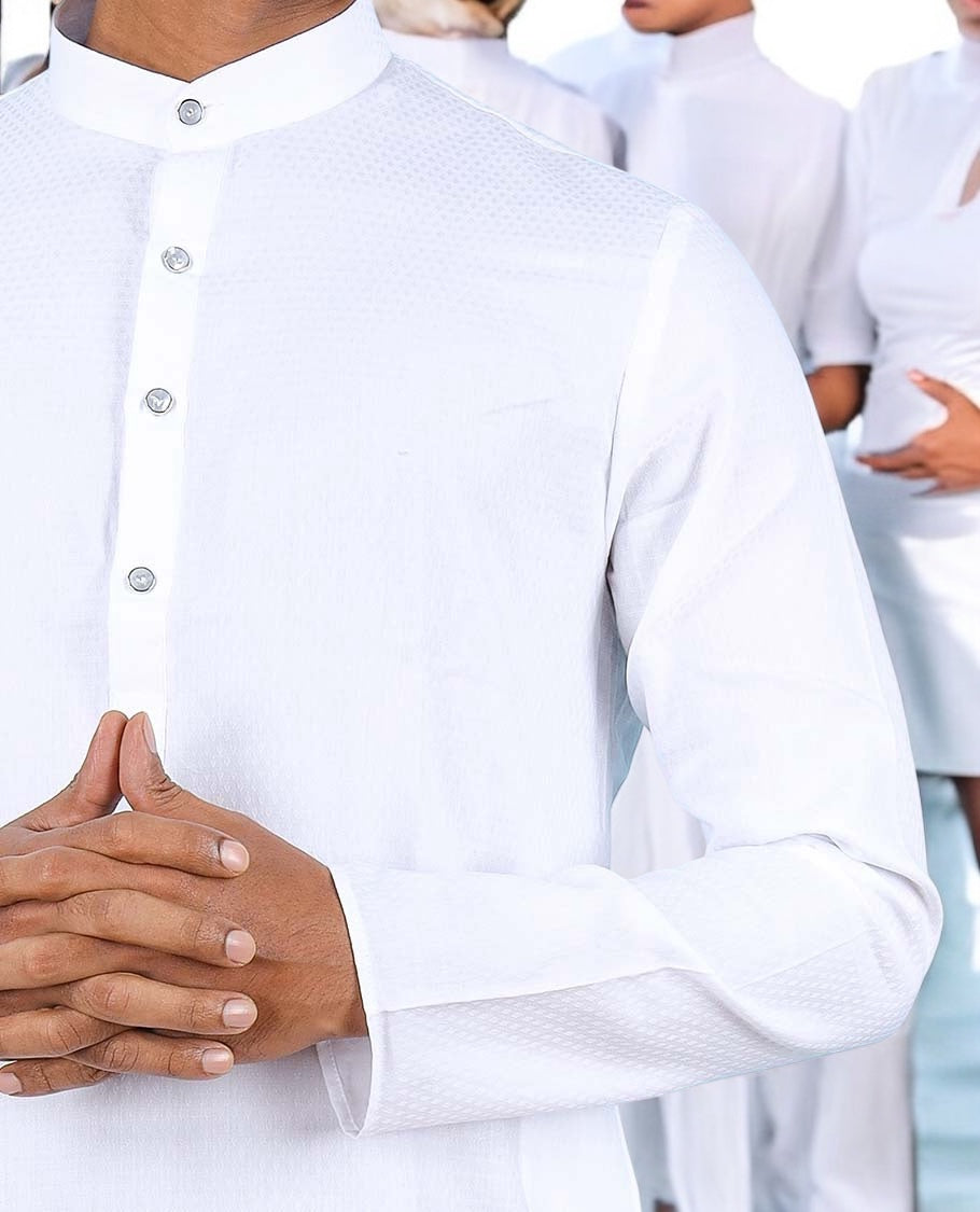 White men’s kurta top only