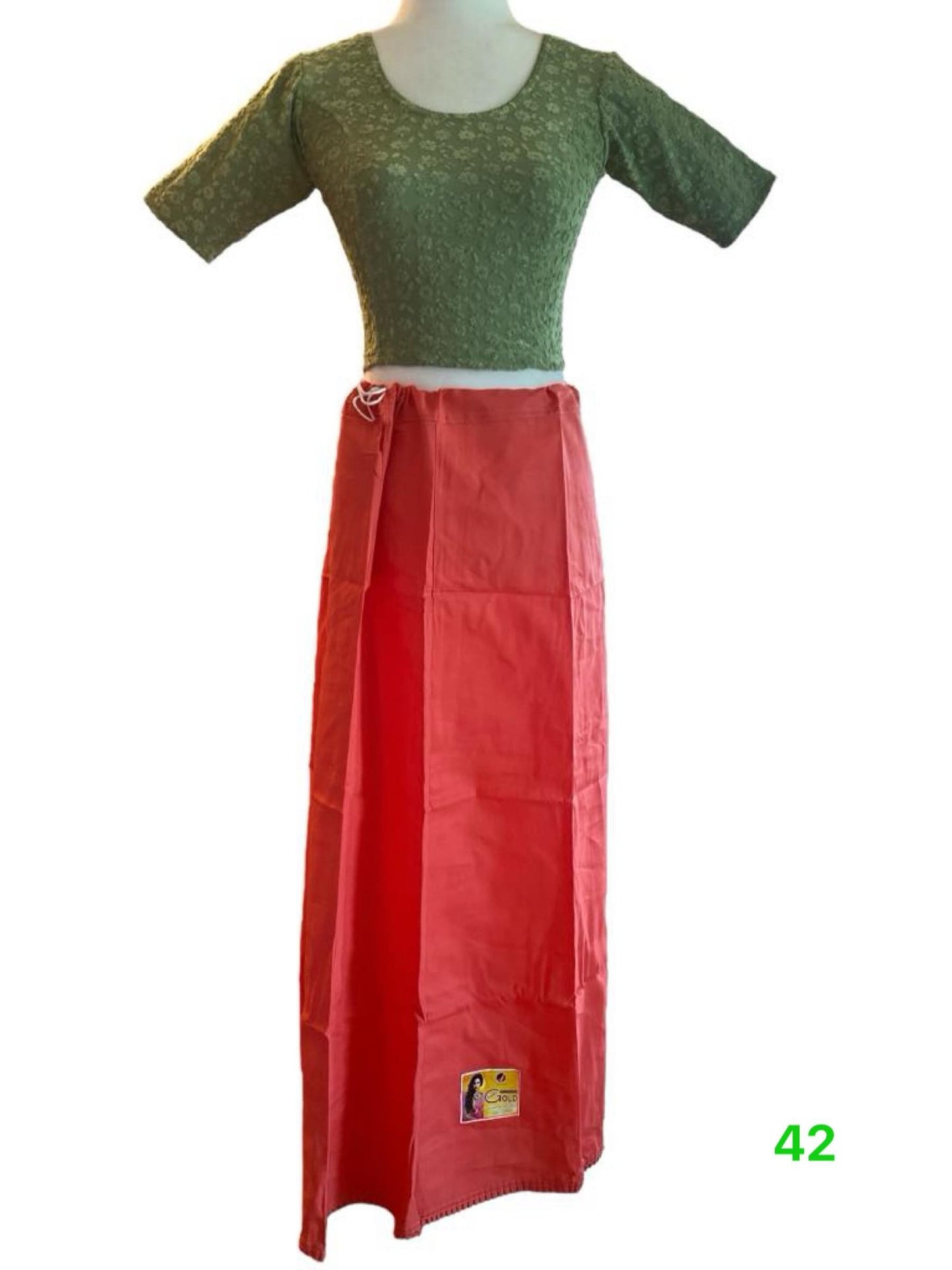 Saree petticoat underskirt lining skirt