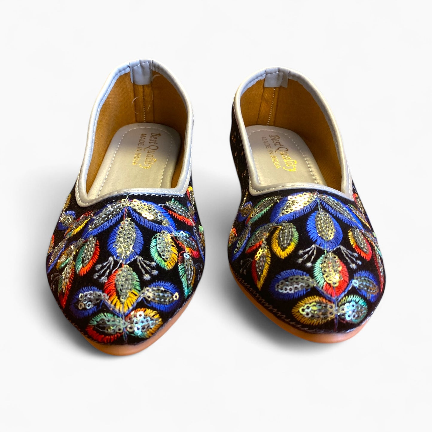 Mehka Juttis embroidered