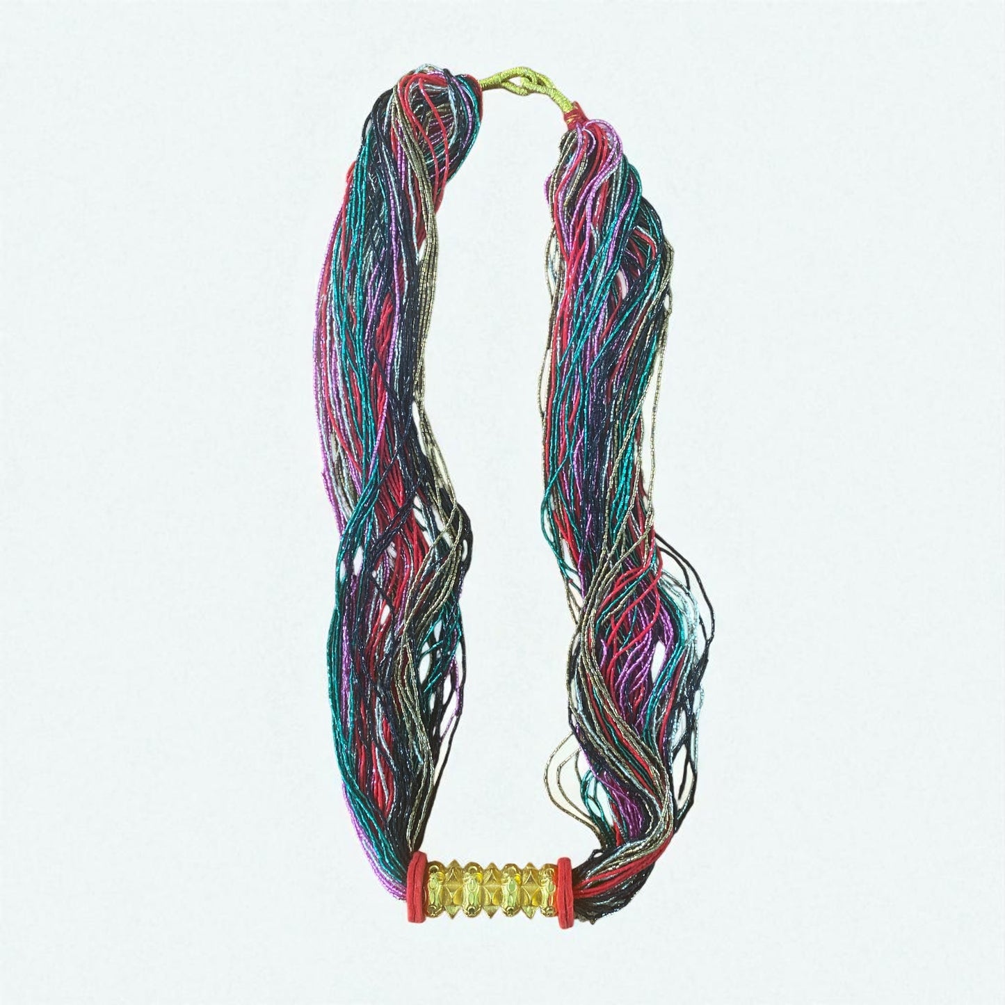 Multicolor potey necklace