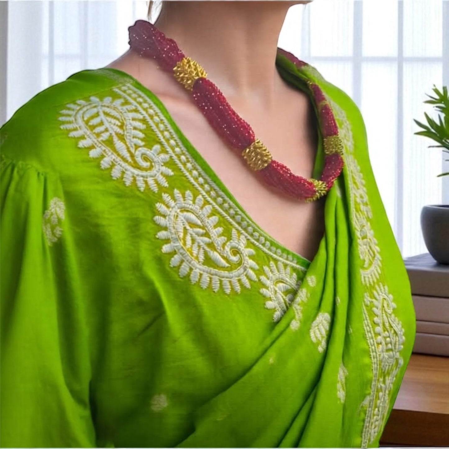 Short hydro necklace potey