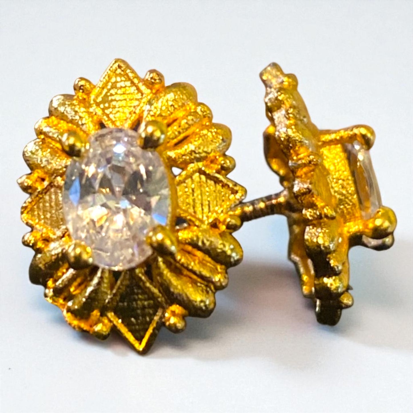 Shubh shri gold plated ear-tops