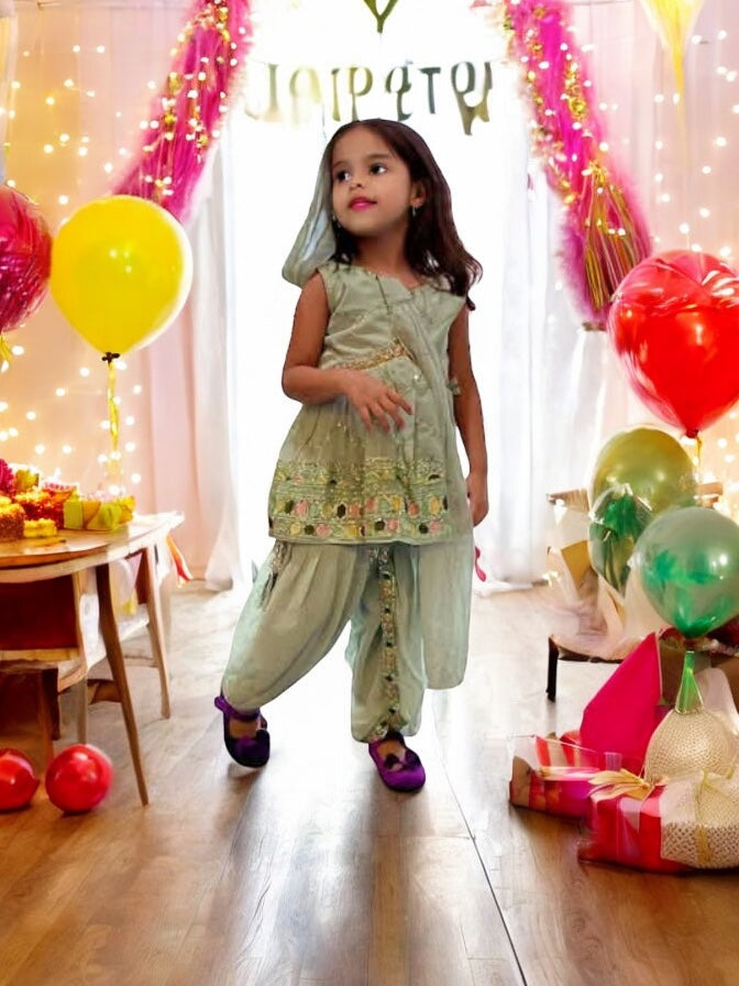 Priya creations afgani kurta set