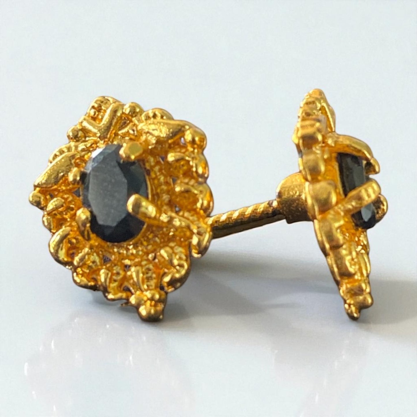 Shubh shri gold plated ear-tops