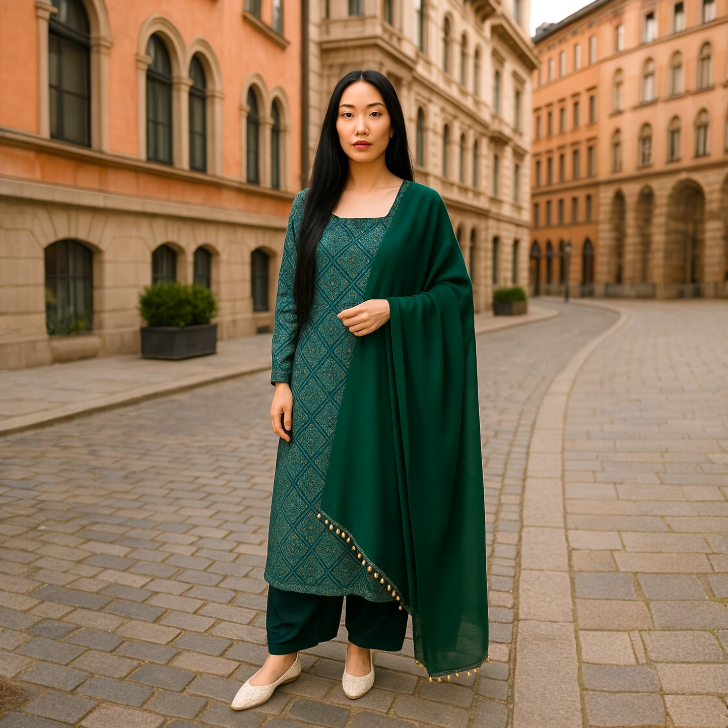 Swarnika Style kurta set