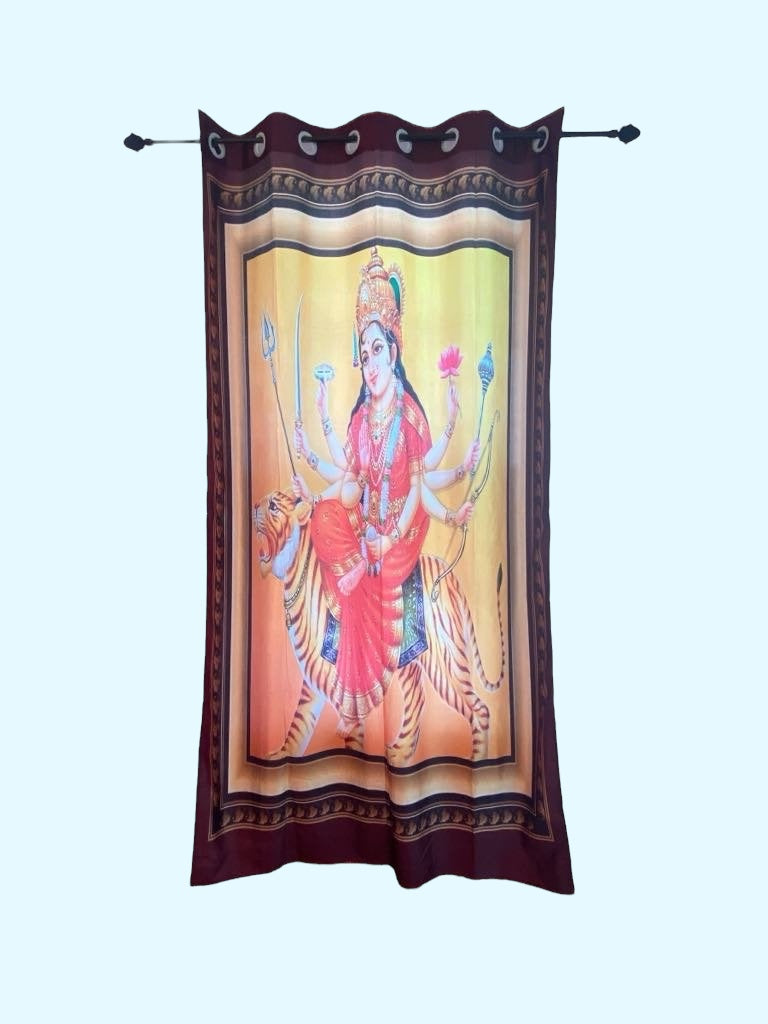 Digital print worship rooms' curtains