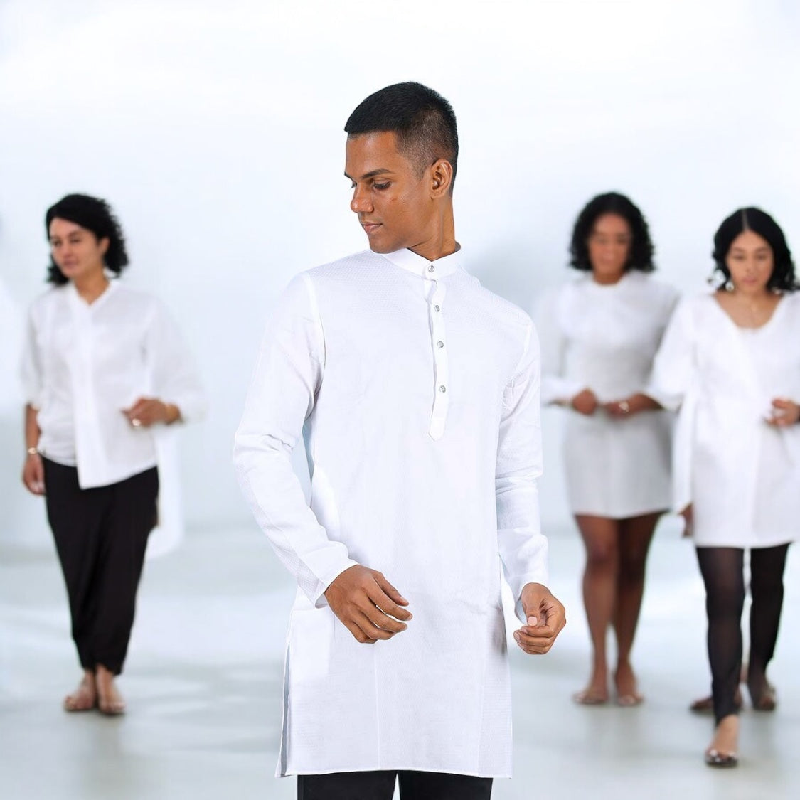 White men’s kurta top only