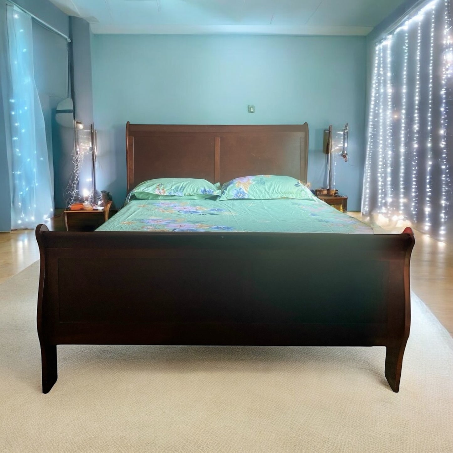 Floral bed sheets & pillow casses