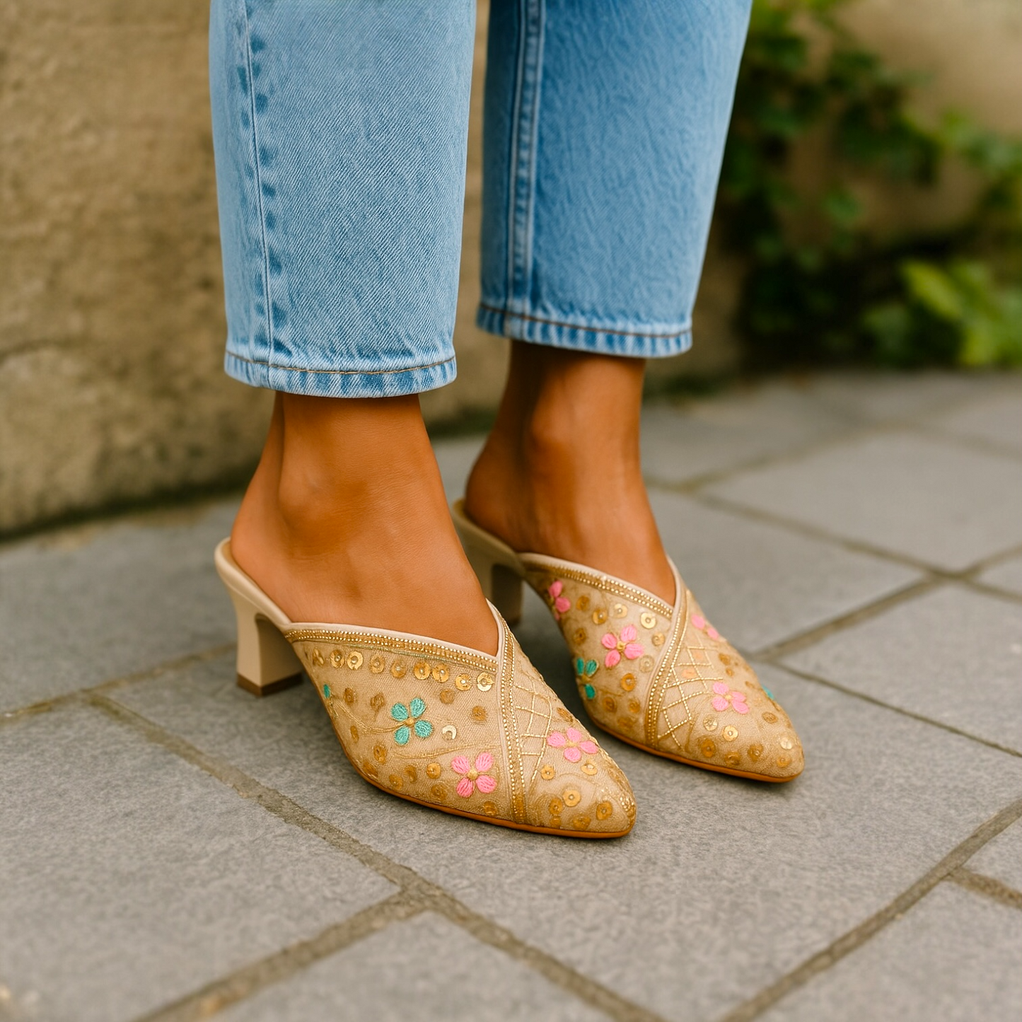 D&D petal pumps shoes