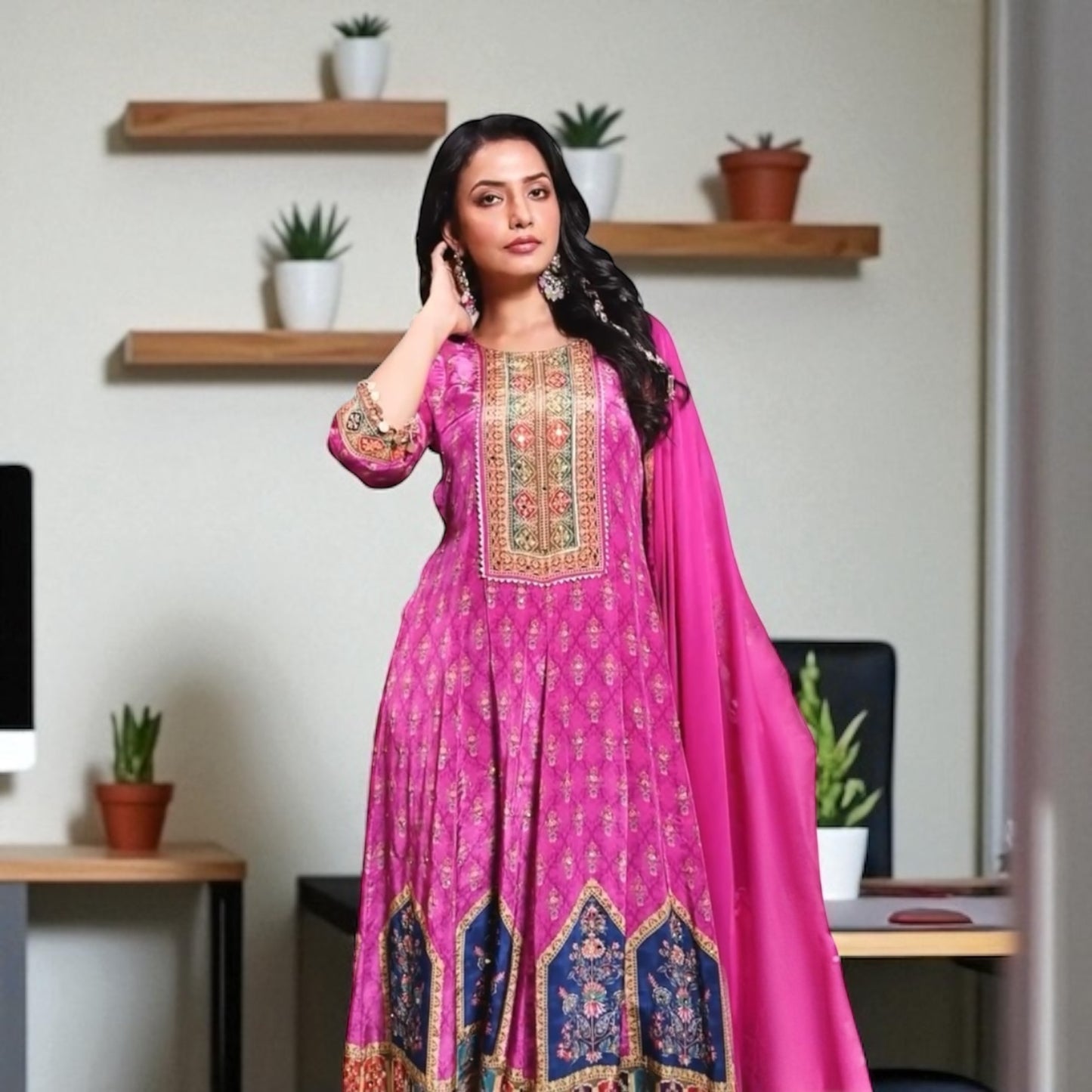 Anarkali kurta set