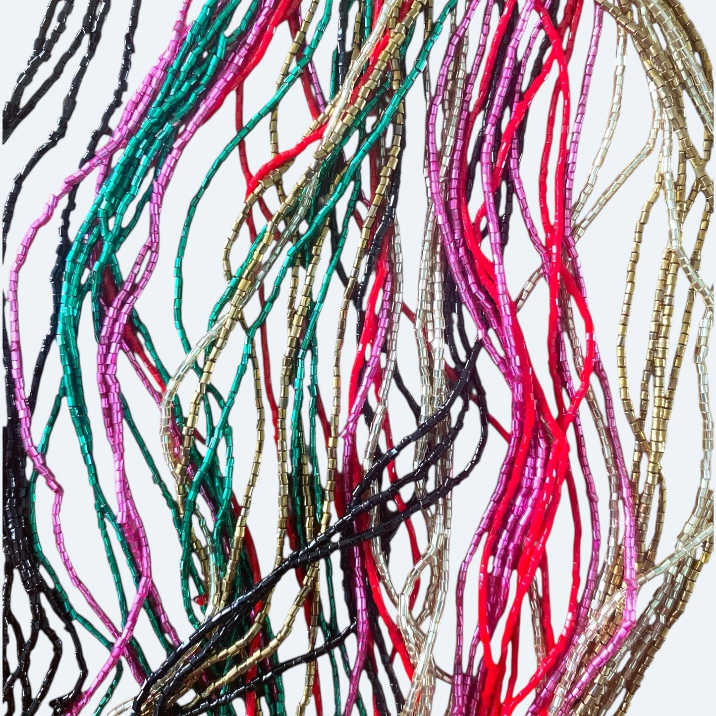 Multicolor potey necklace