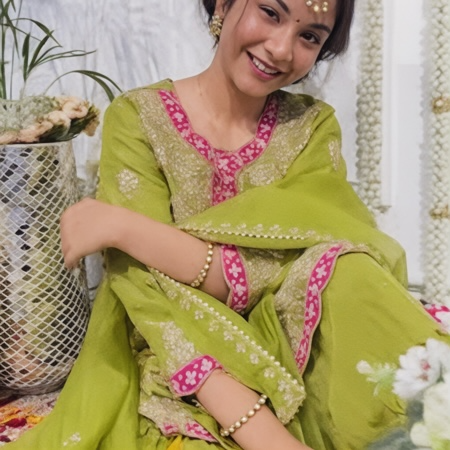 Palazzo Suit With Dupatta