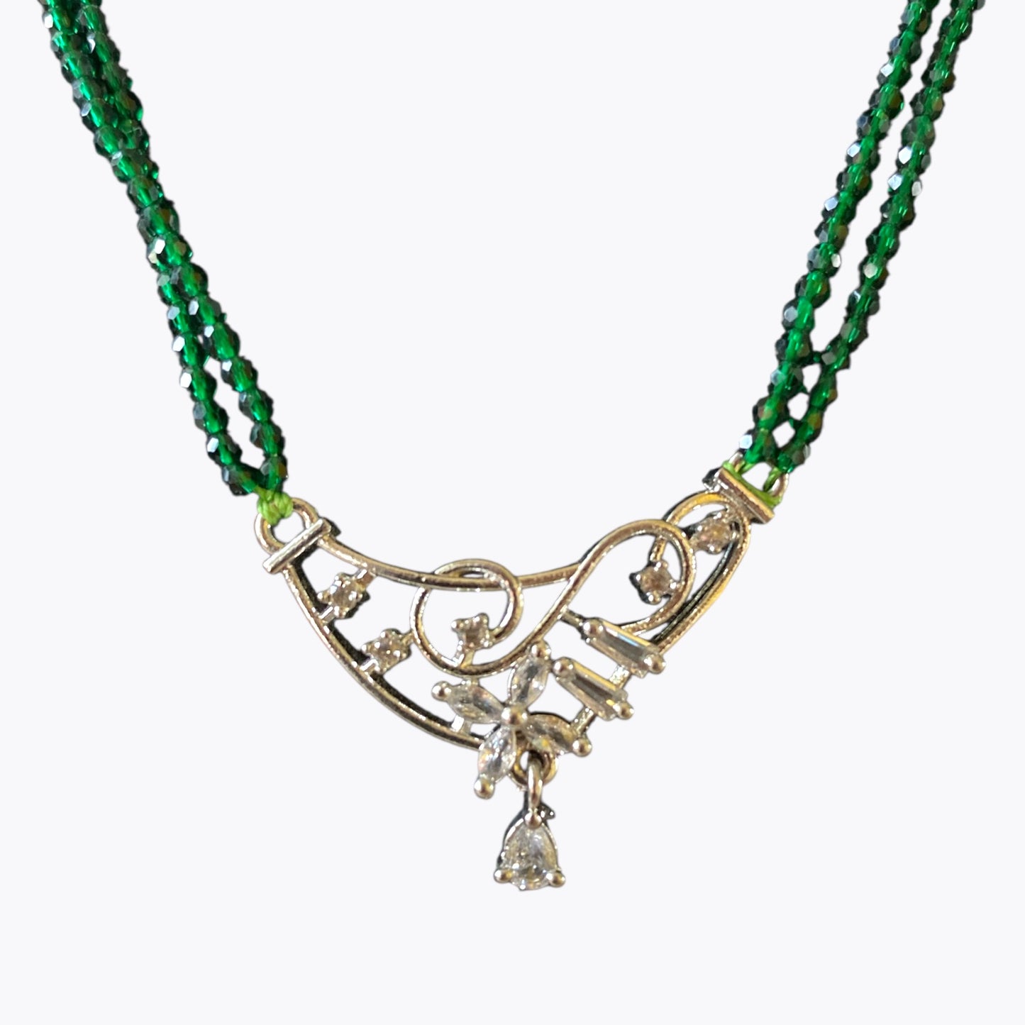 Emerald Vow necklace mangalsutra