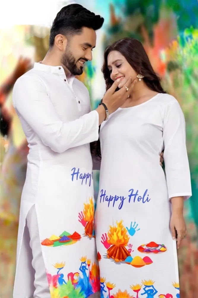 Holi men’s kurta top only