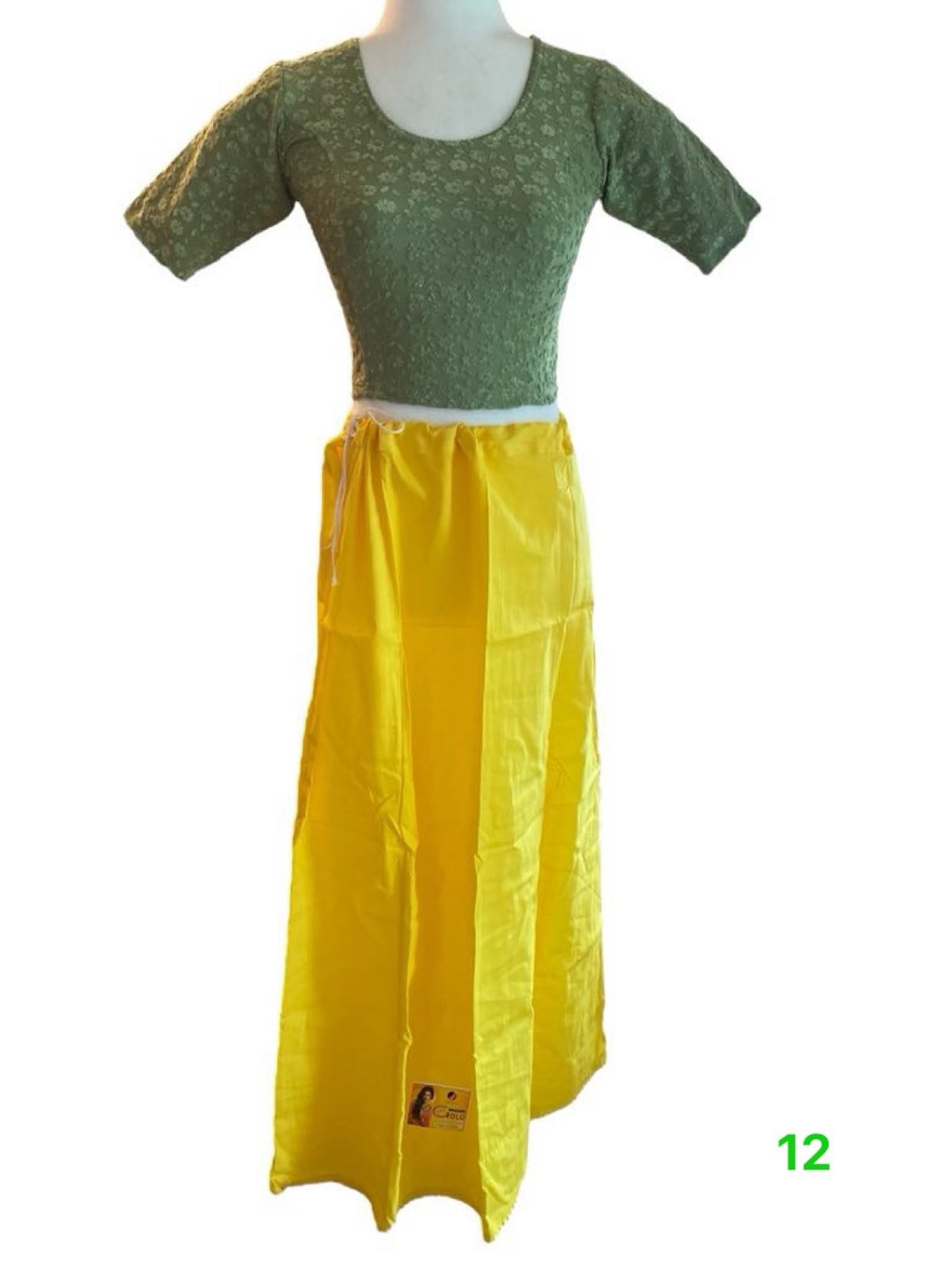 Saree petticoat underskirt lining skirt