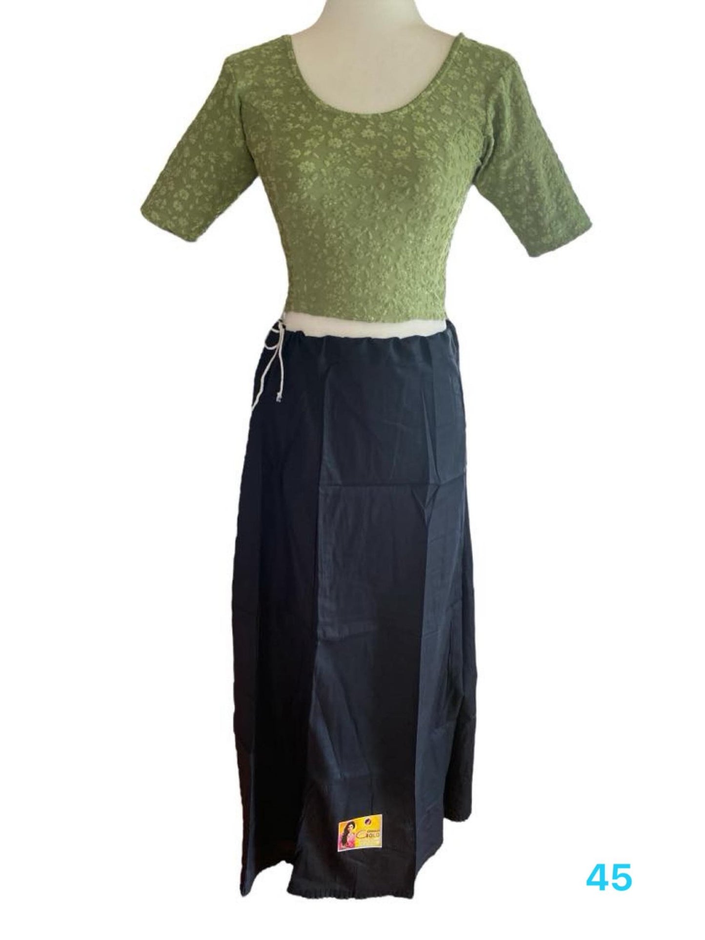 Saree petticoat underskirt lining skirt