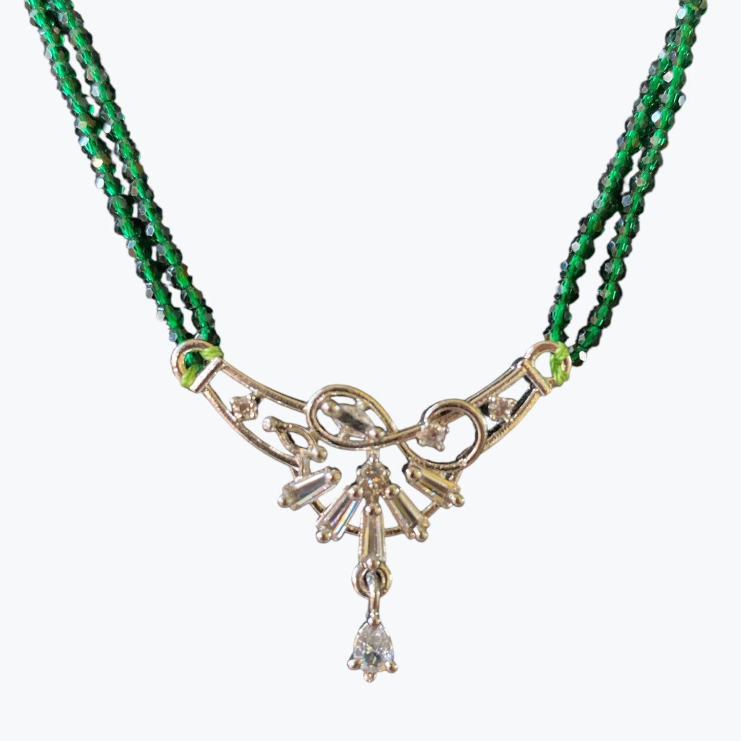Emerald Vow necklace mangalsutra