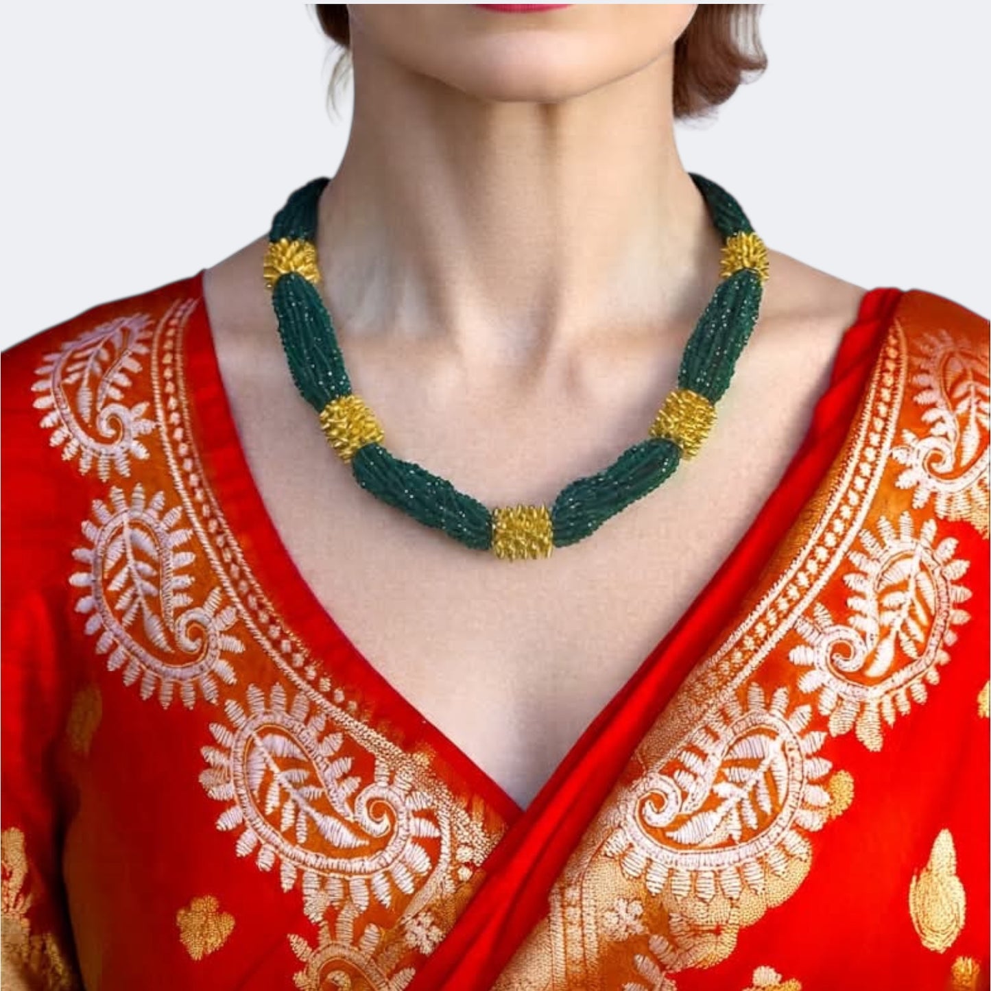 Short hydro necklace potey