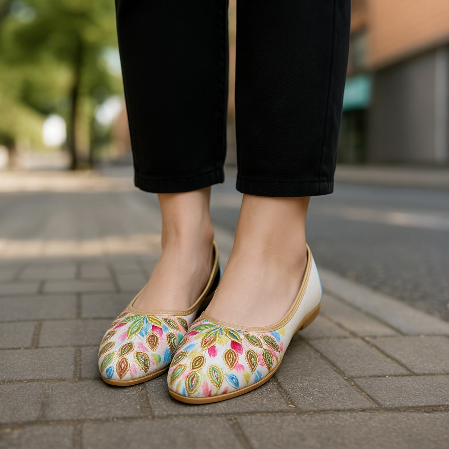 Perfect gold shoes women