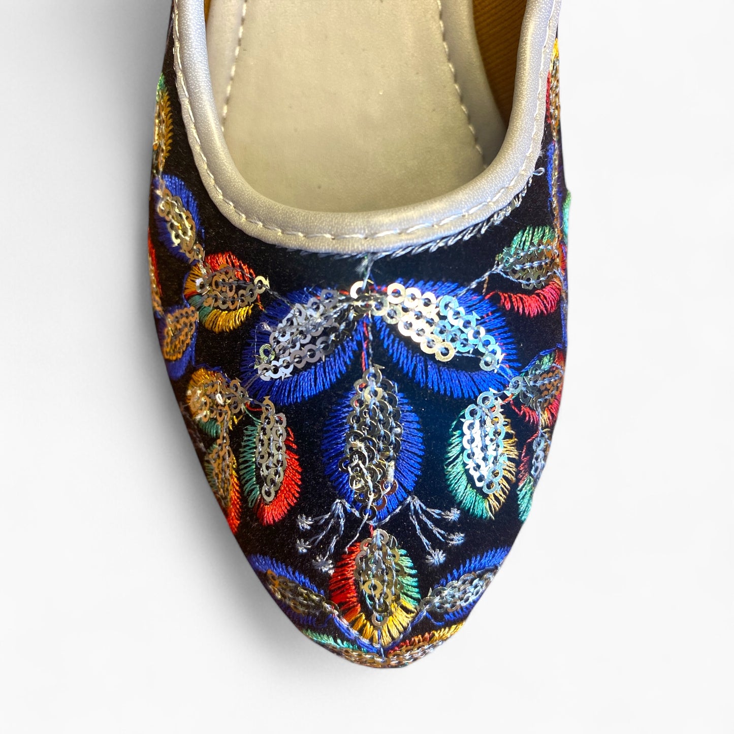 Mehka Juttis embroidered