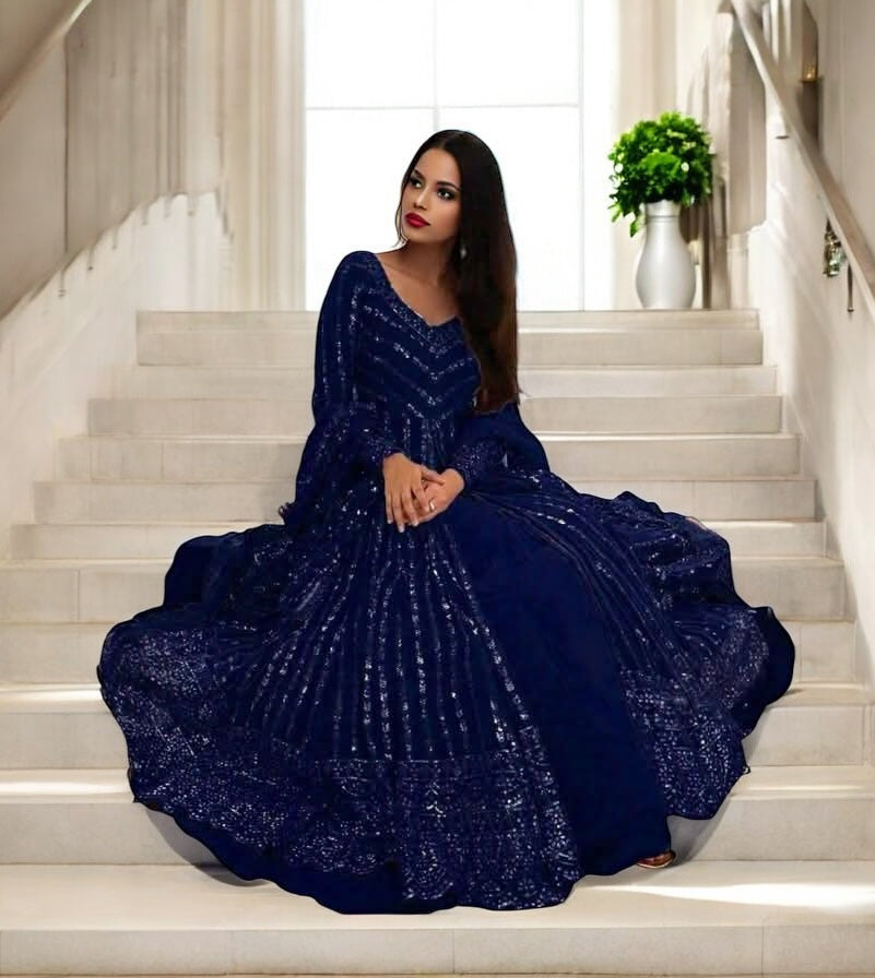 Long top lehenga
