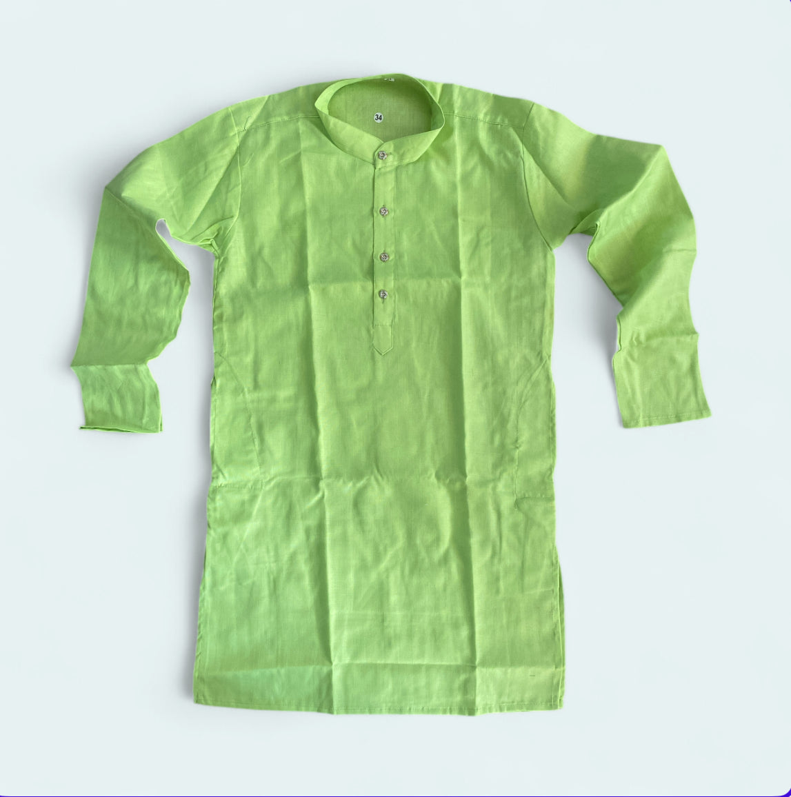 Men’s plain kurta top only