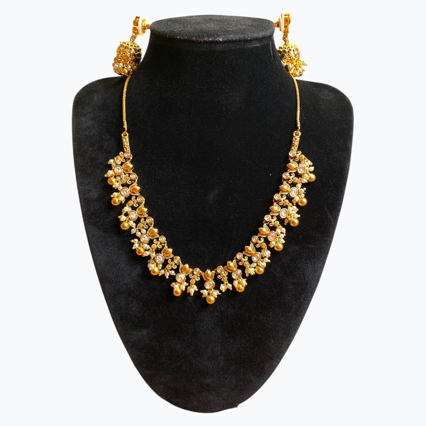 Kundan Necklace and earrings sets