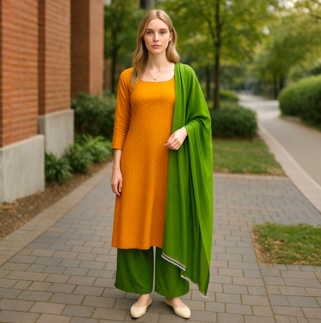 Swarnika Style kurta set