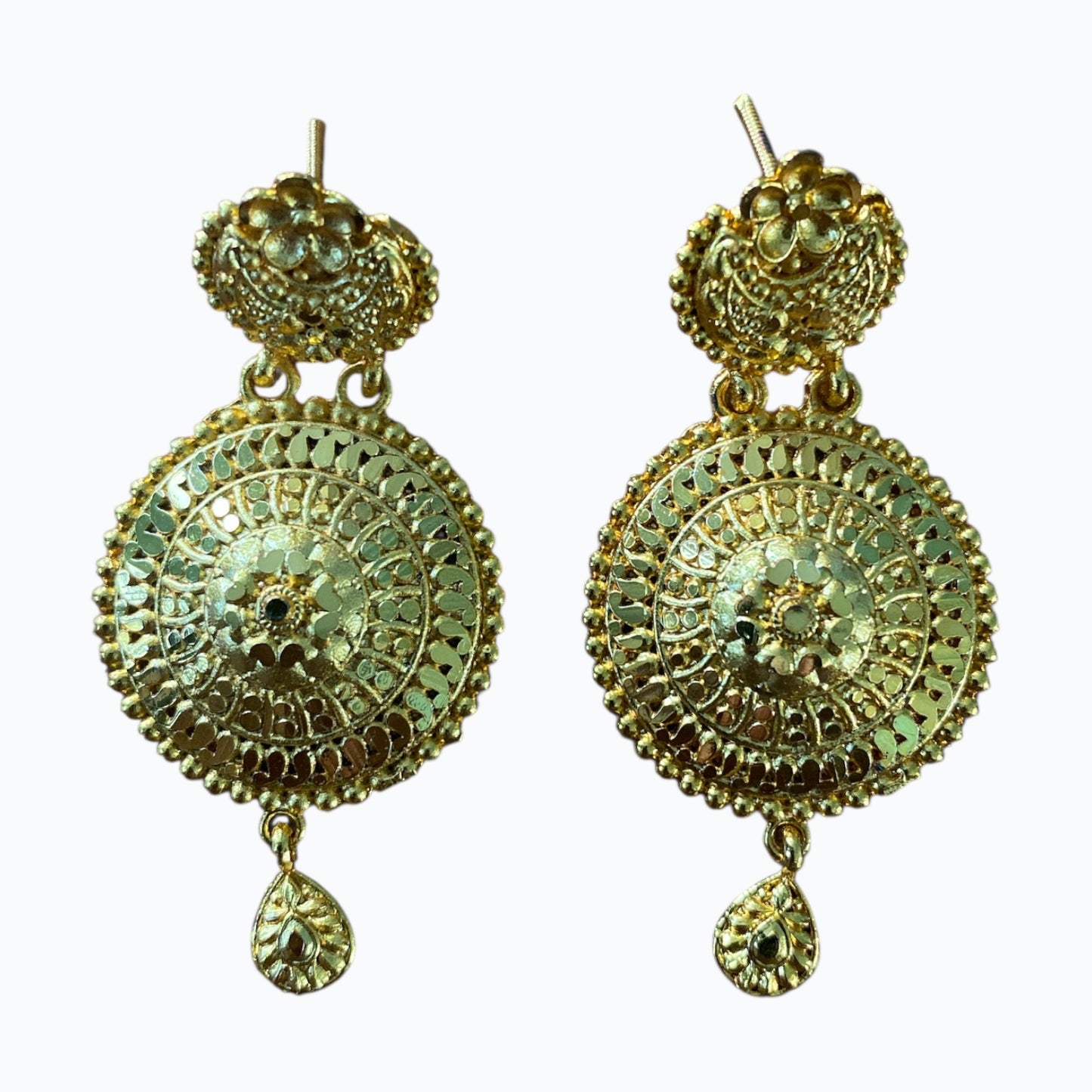 Hydro locket potey and earring sets.Long har