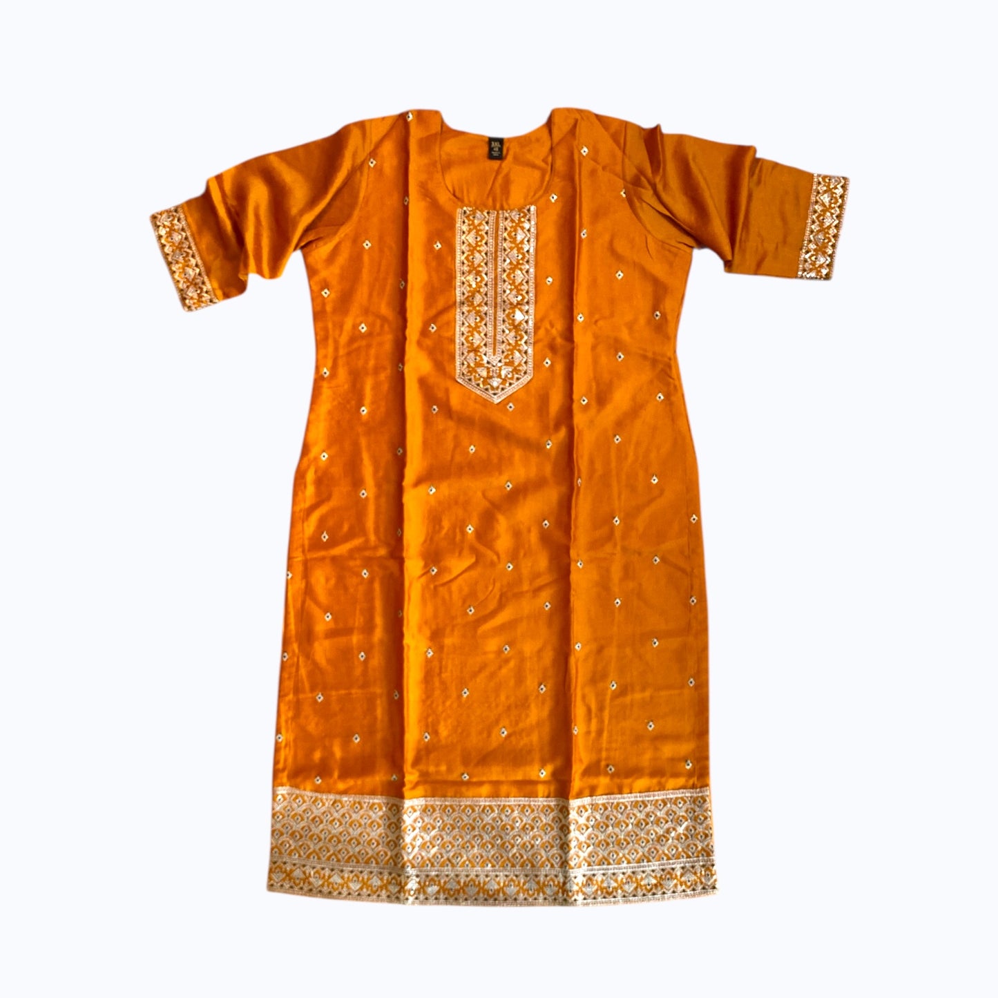 Big size silk kurta