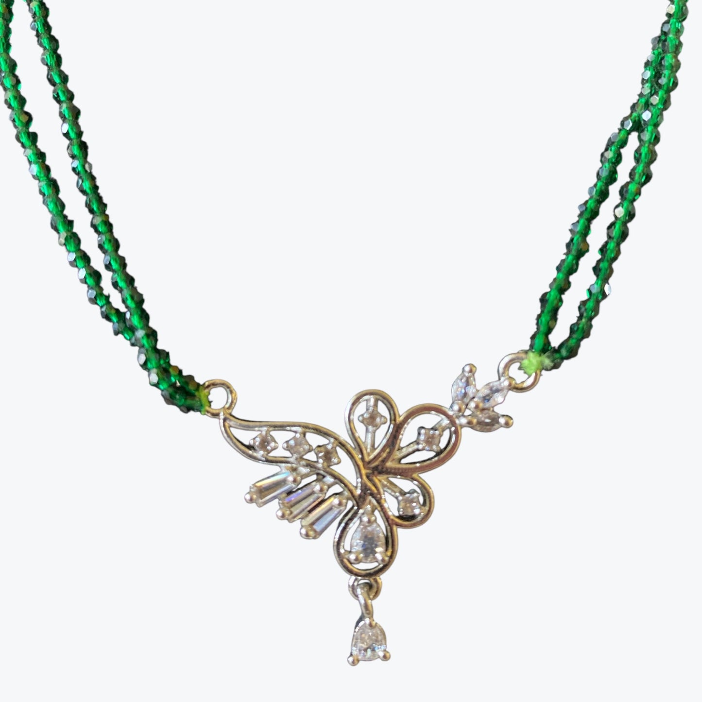 Emerald Vow necklace mangalsutra