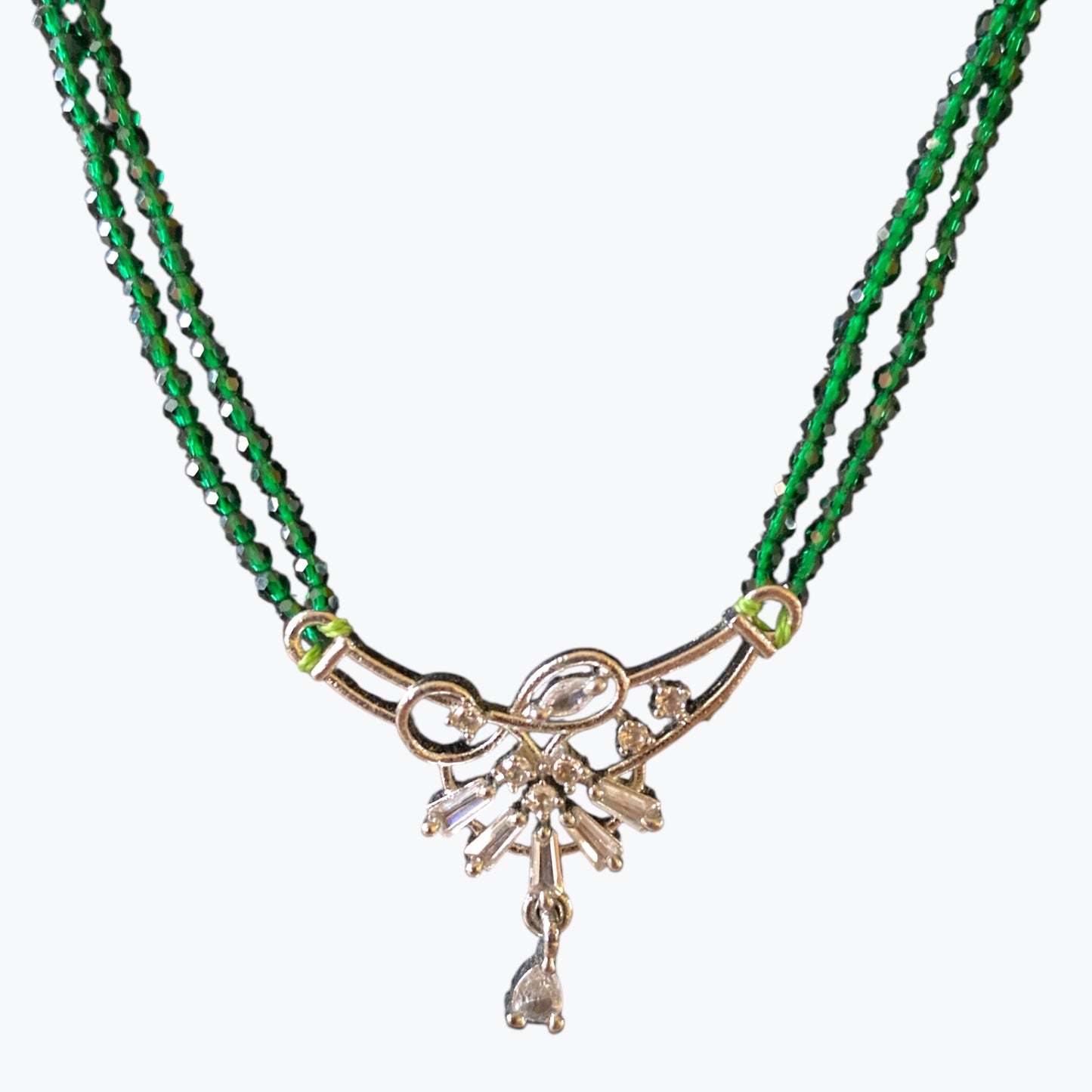 Emerald Vow necklace mangalsutra