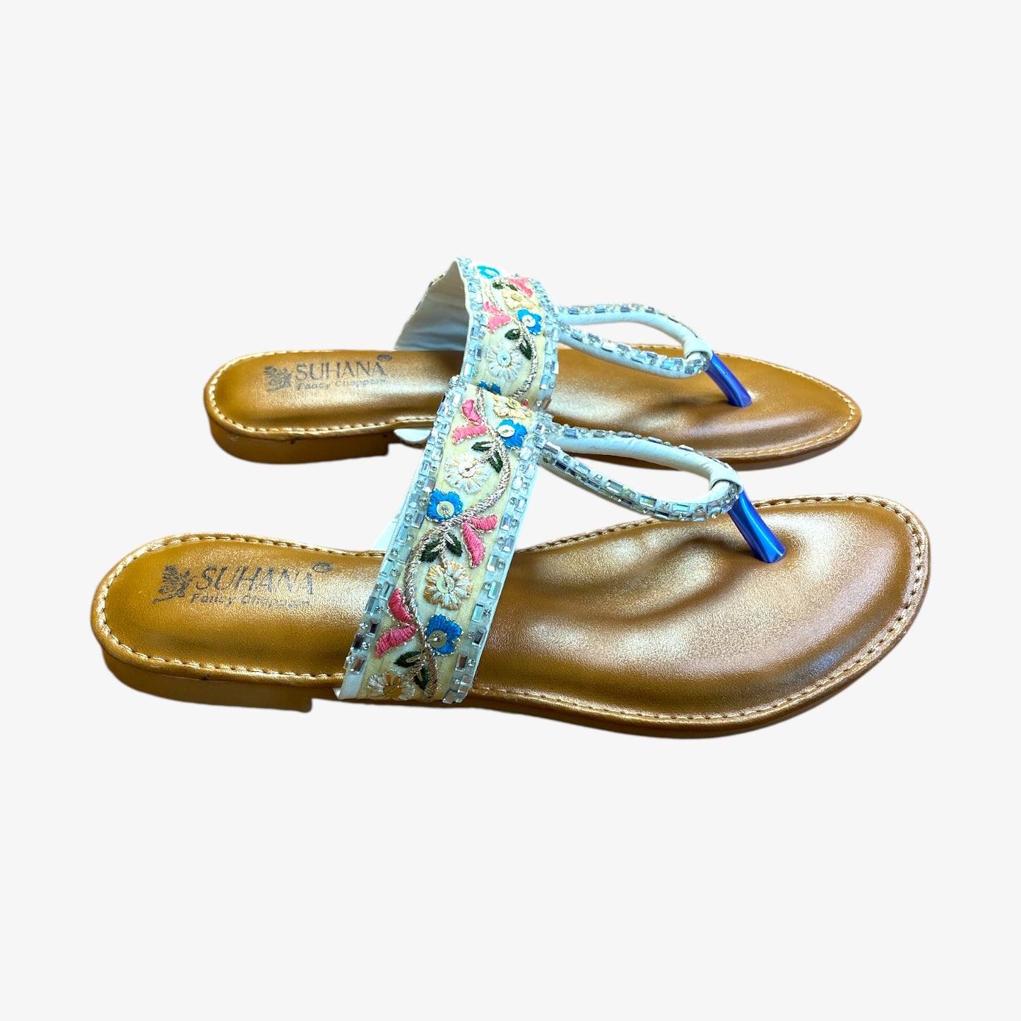 Suhana Floral Kolhapuri Sandals