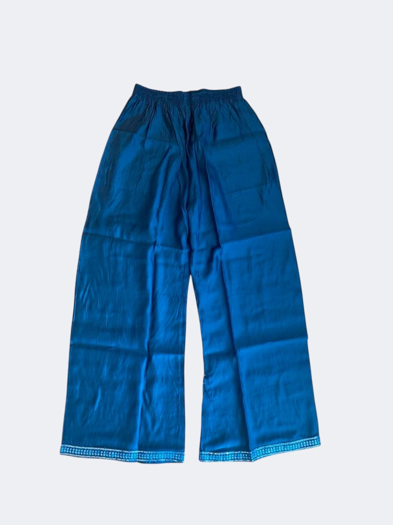 Kanku cotton kurta with plazzo pant set