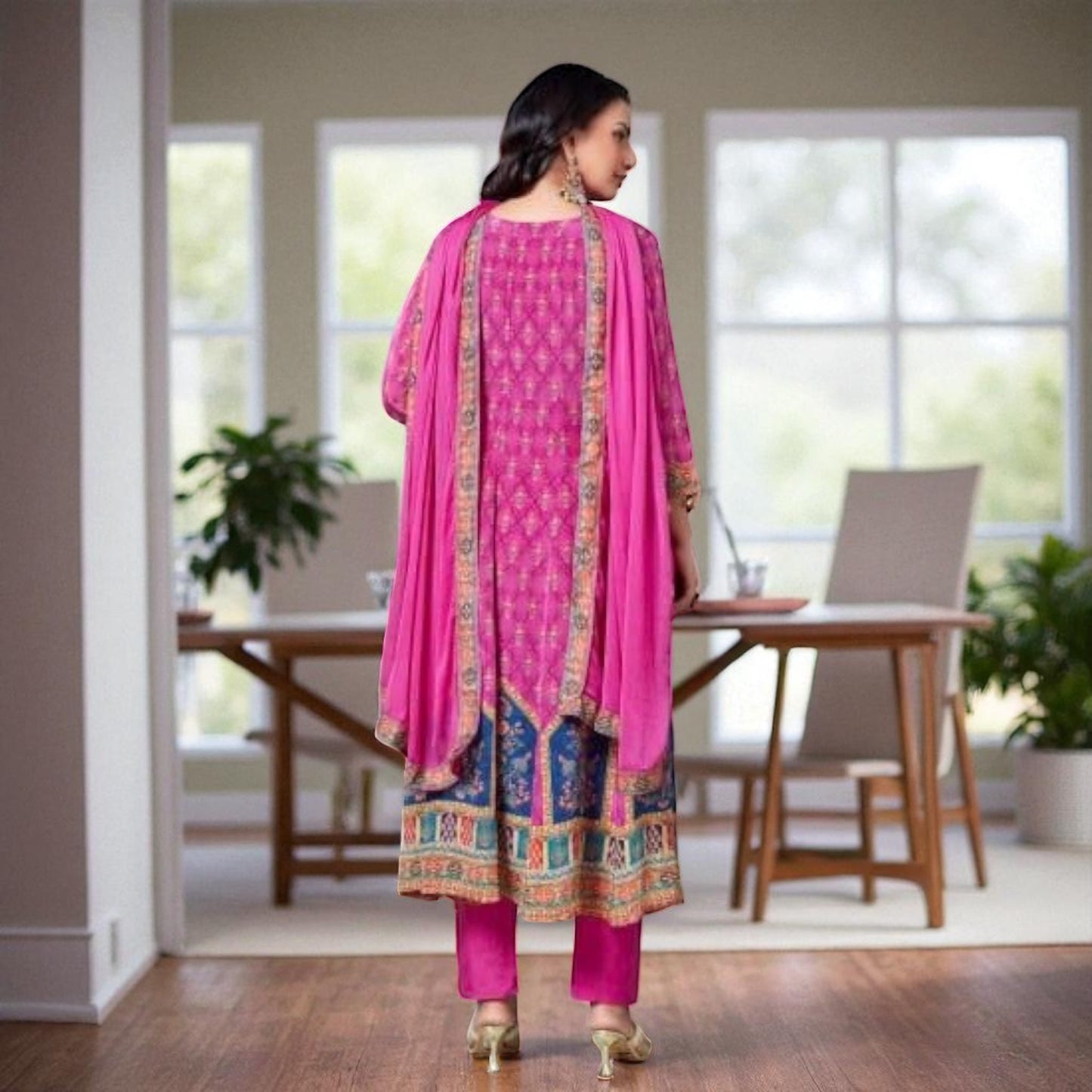 Anarkali kurta set