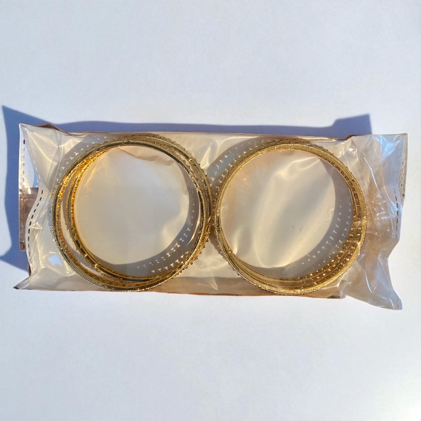 Colours Gold-Plated 4-Piece Bangle Set