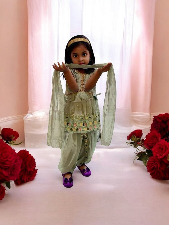 Priya creations afgani kurta set