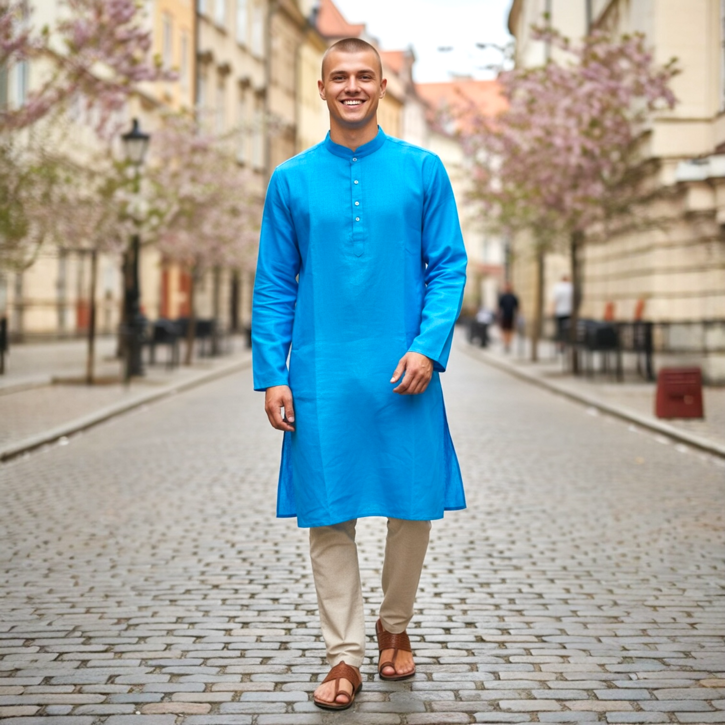 Men’s plain kurta top only