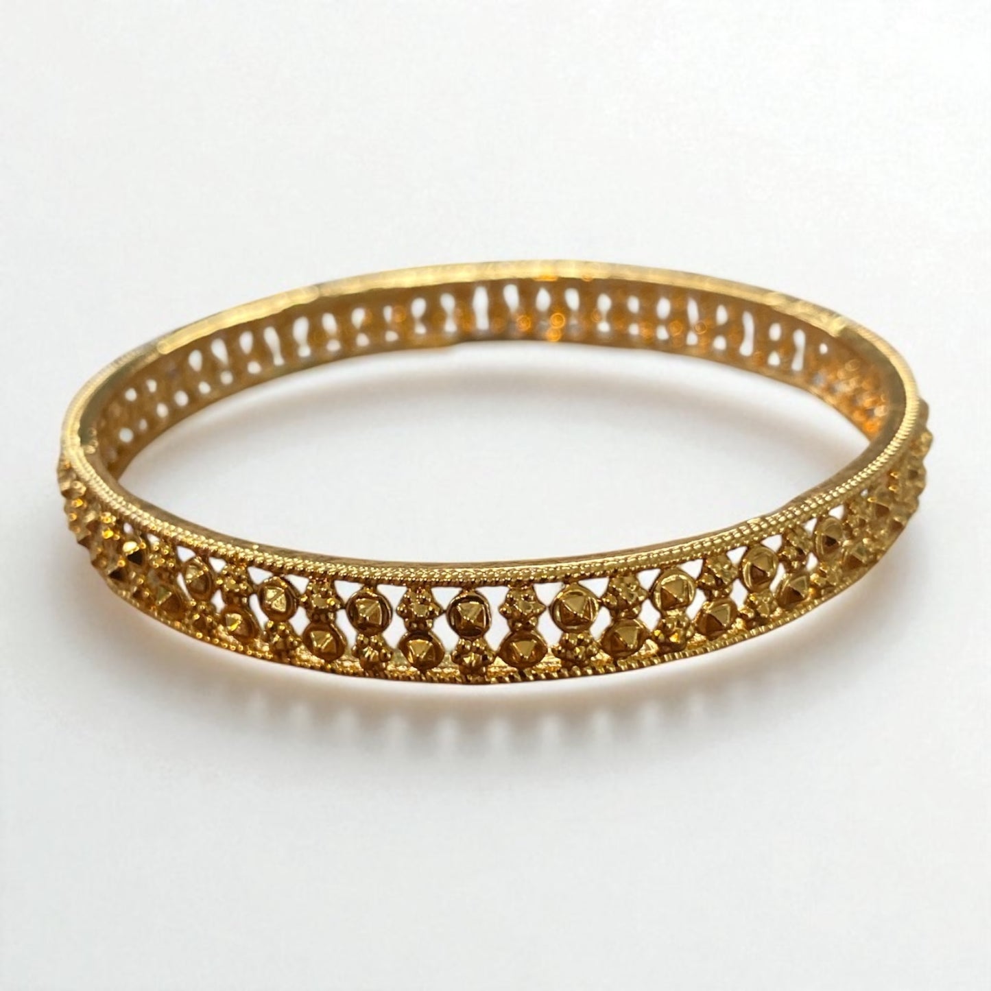 Colours Gold-Plated 4-Piece Bangle Set