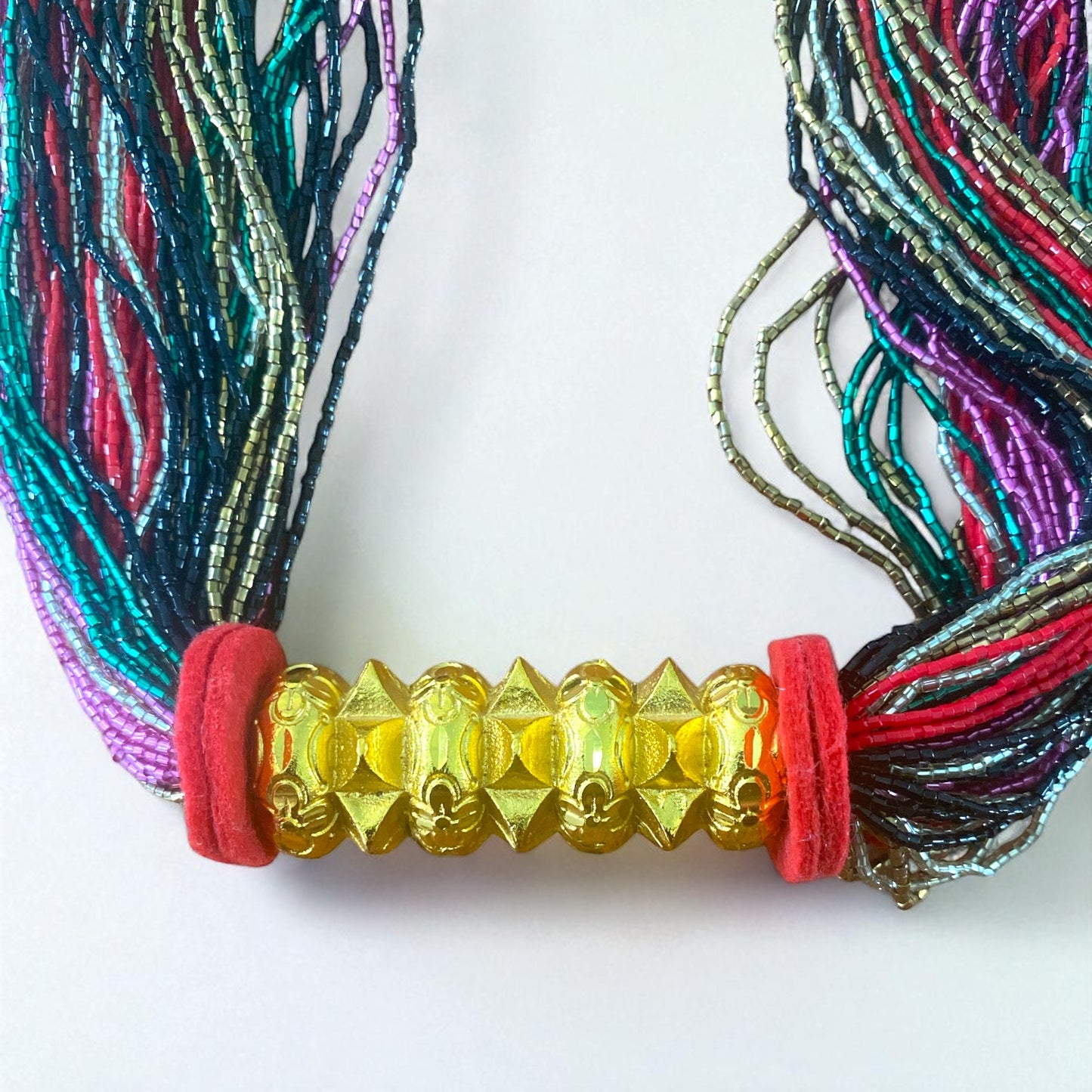 Multicolor potey necklace