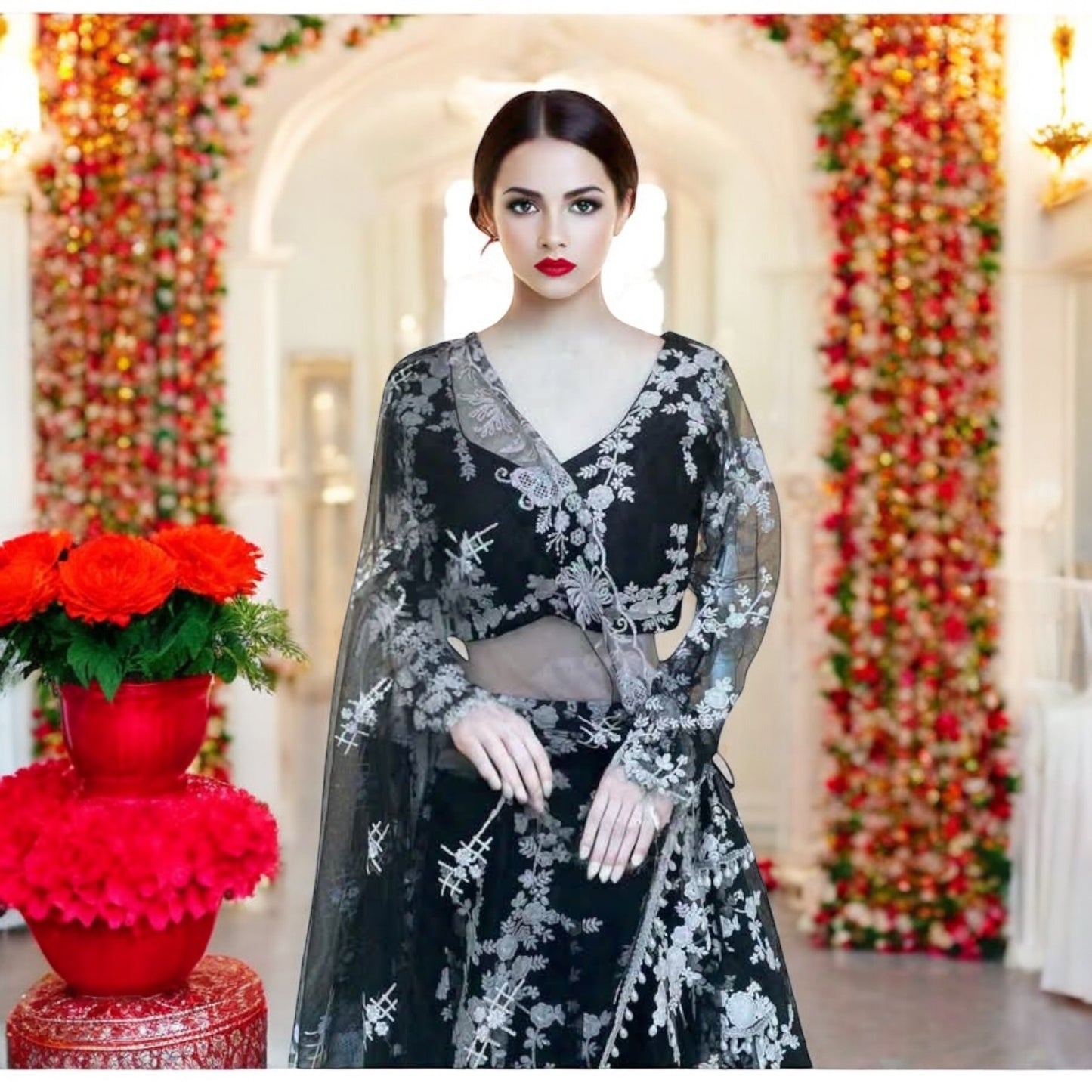 Lehenga choli customized