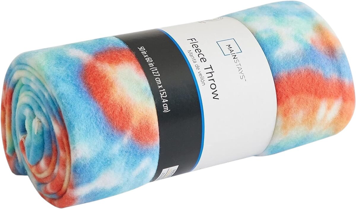 Mainstays Fleece Throw Blanket 50" x 60"