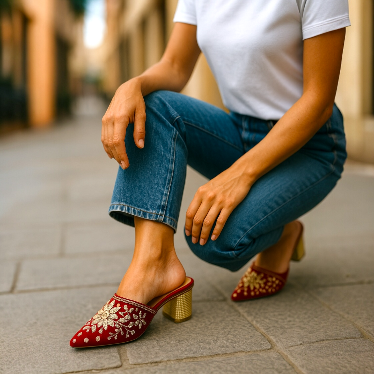 Queens Mojari sandals