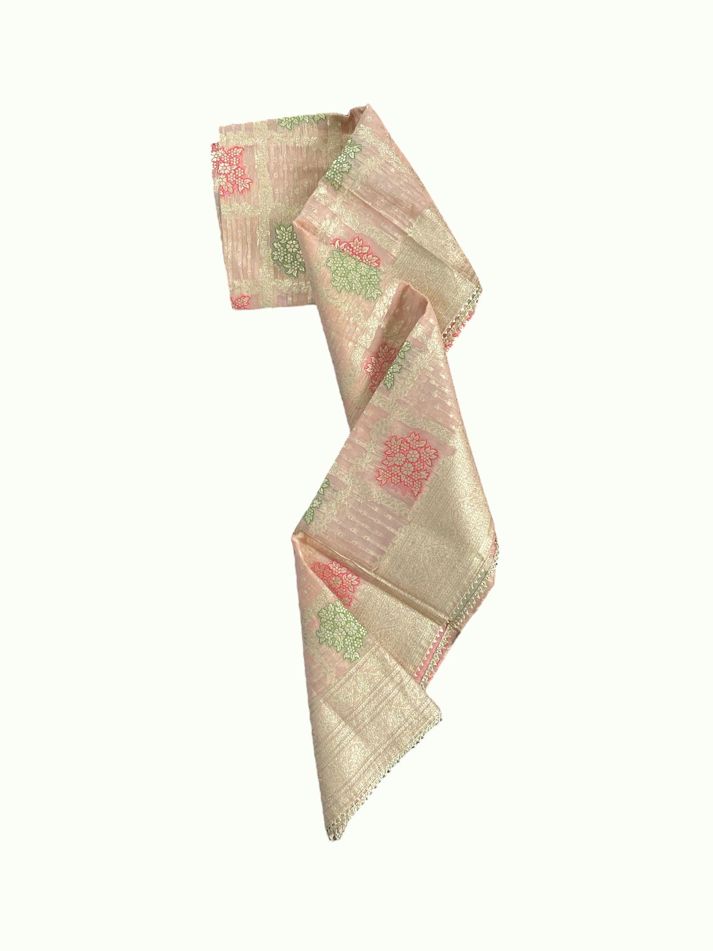 Cotton silk straight kurta set
