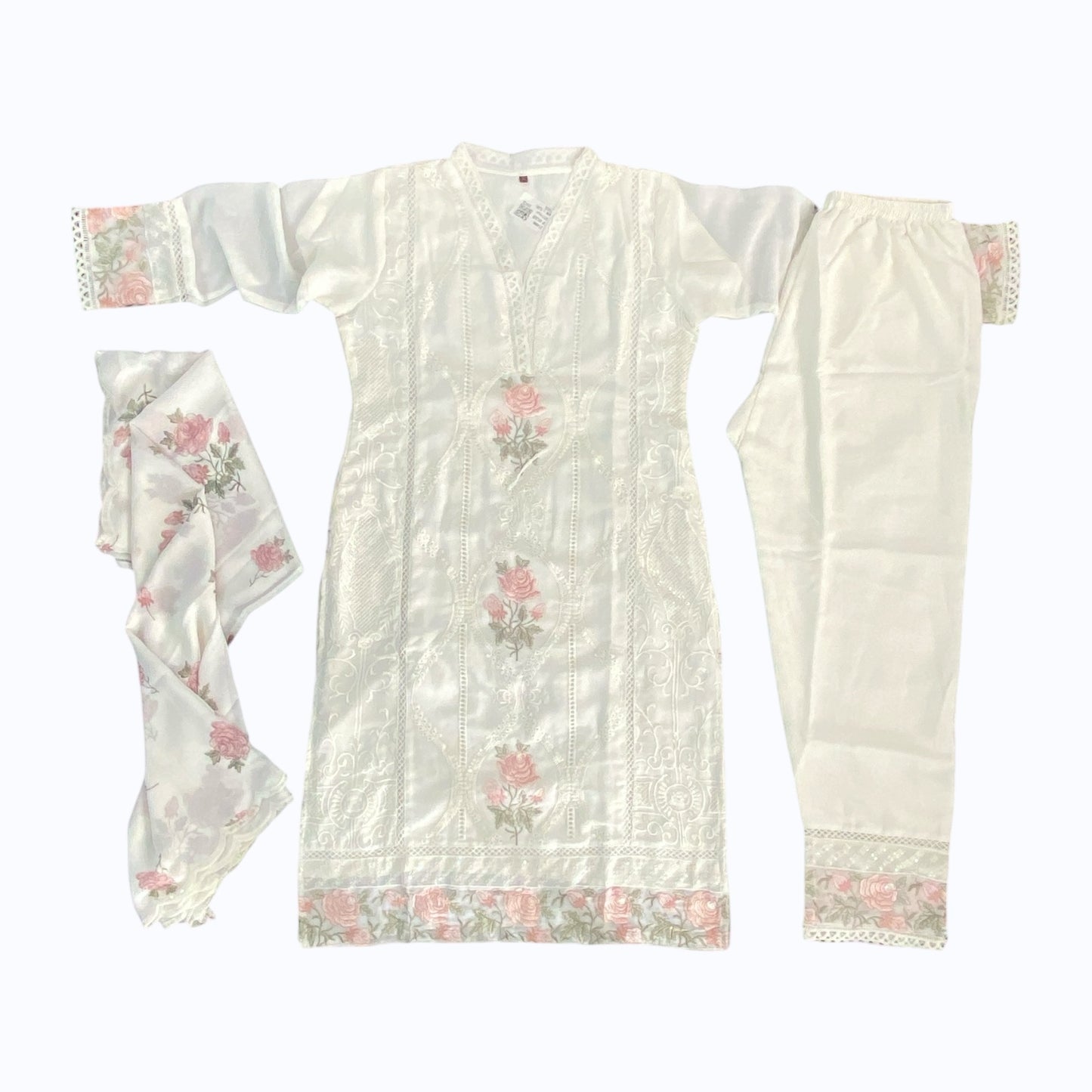 Pakistani kurta 3 piece set