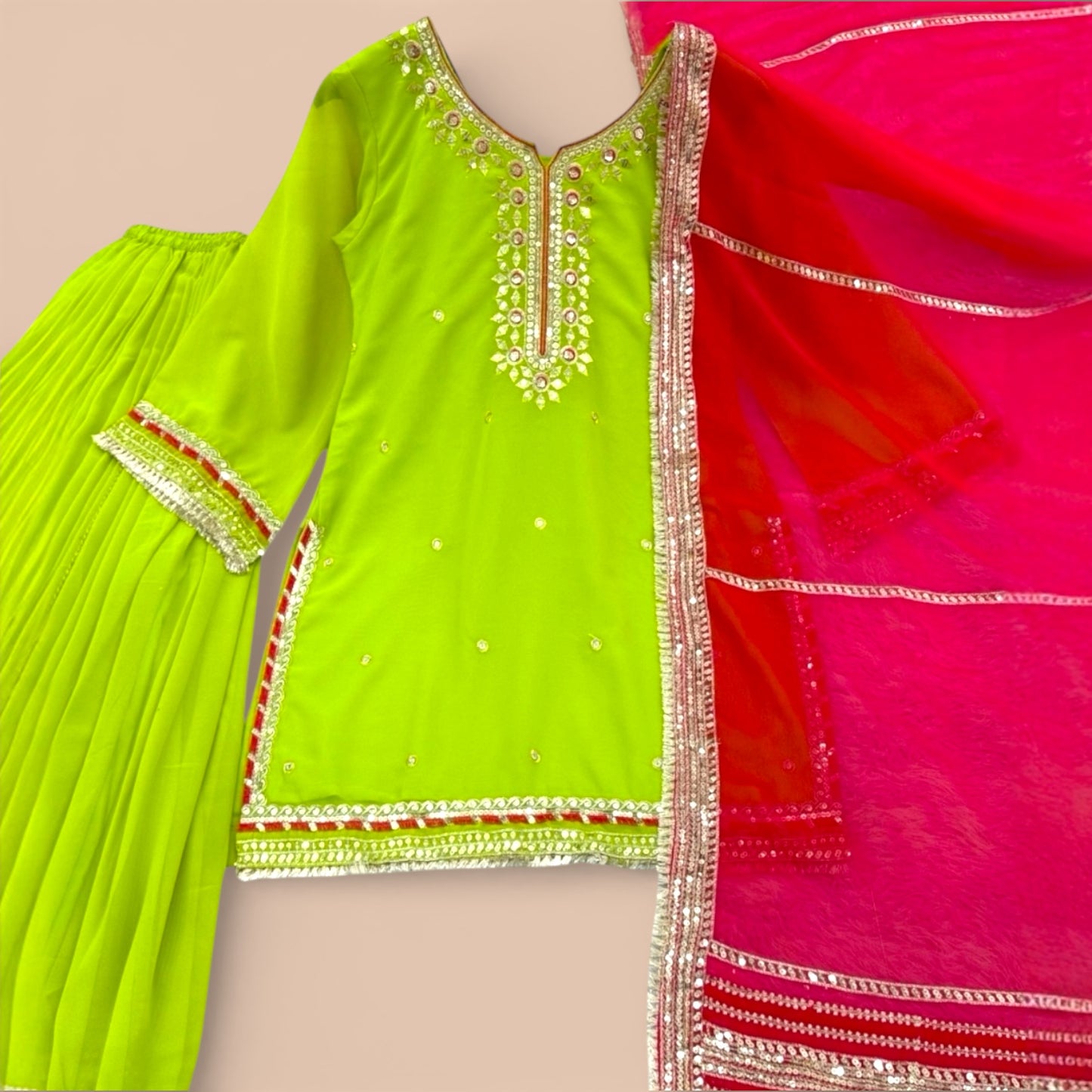 FLAIRED PLAZZO suit SET