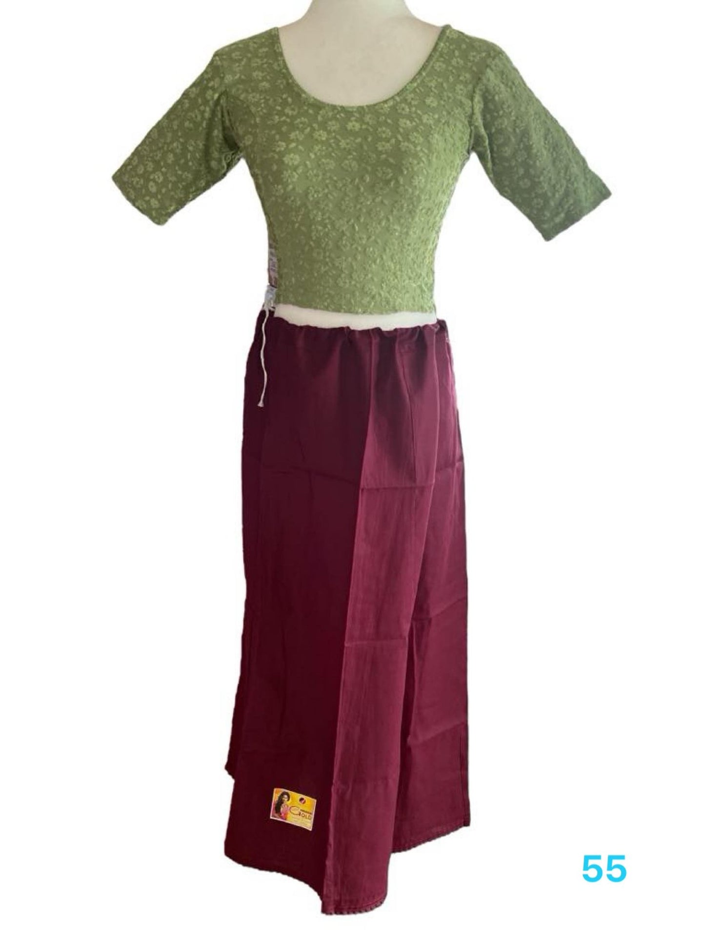 Saree petticoat underskirt lining skirt
